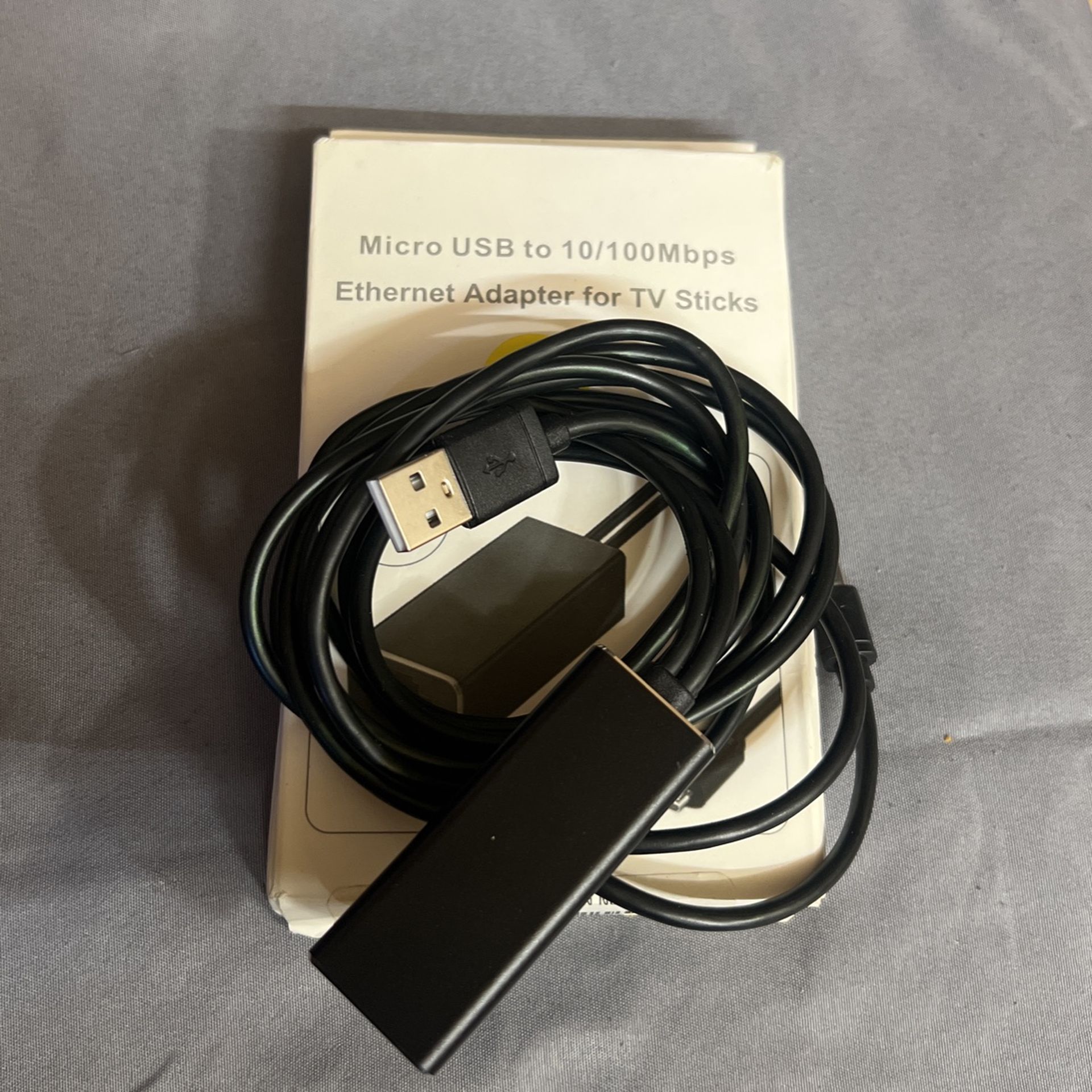 Micro USB To Ethernet For Tv Sticks