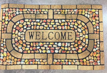 17” x 30” Home Durable Outdoor Welcome  Door Mat