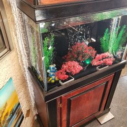 $185 Aquarium maybe 40gal+ Tank and stand only 