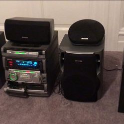 Vintage Aiwa Stereo w/ Subwoofer