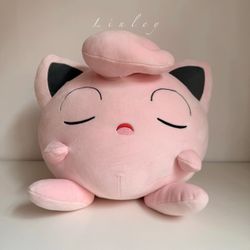 Jigglypuff Sleeping Plush Stuffed Toy