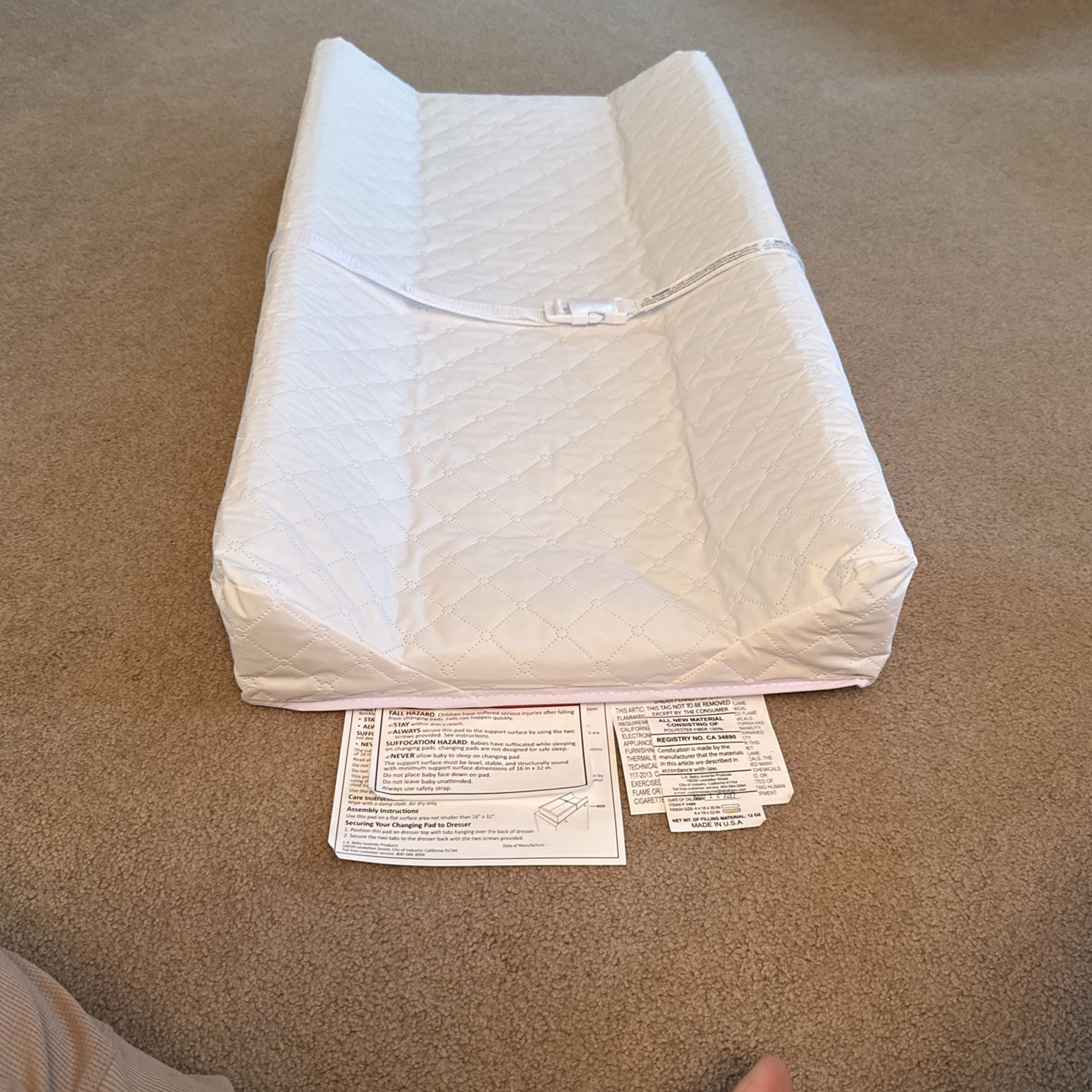 Changing Pad &3 Baby Mink Covers