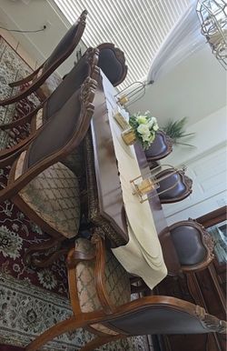 Dinning table set and dishes closet