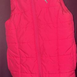 Puma Hot Pink Vest Sz 5-6T