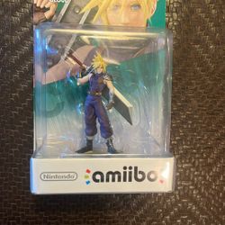 NINTENDO - Amiibo - SUPER SMASH BROS - CLOUD - (NEW FACTORY SEALED)