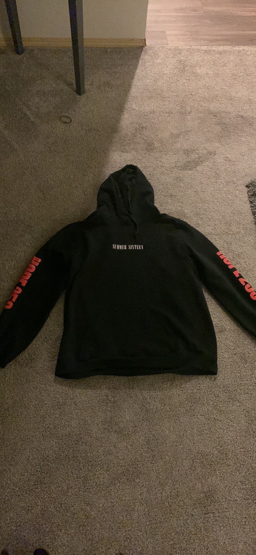 Black And Red Hoodie