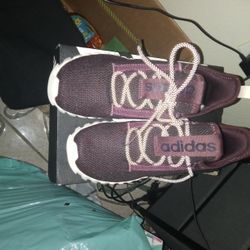 Adidas Shoes Burgundy 