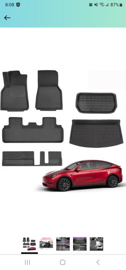 Tesla Y Model Mats.Compatible with Model Y 2021 2022
2023 (7 Seater Full Set)
S