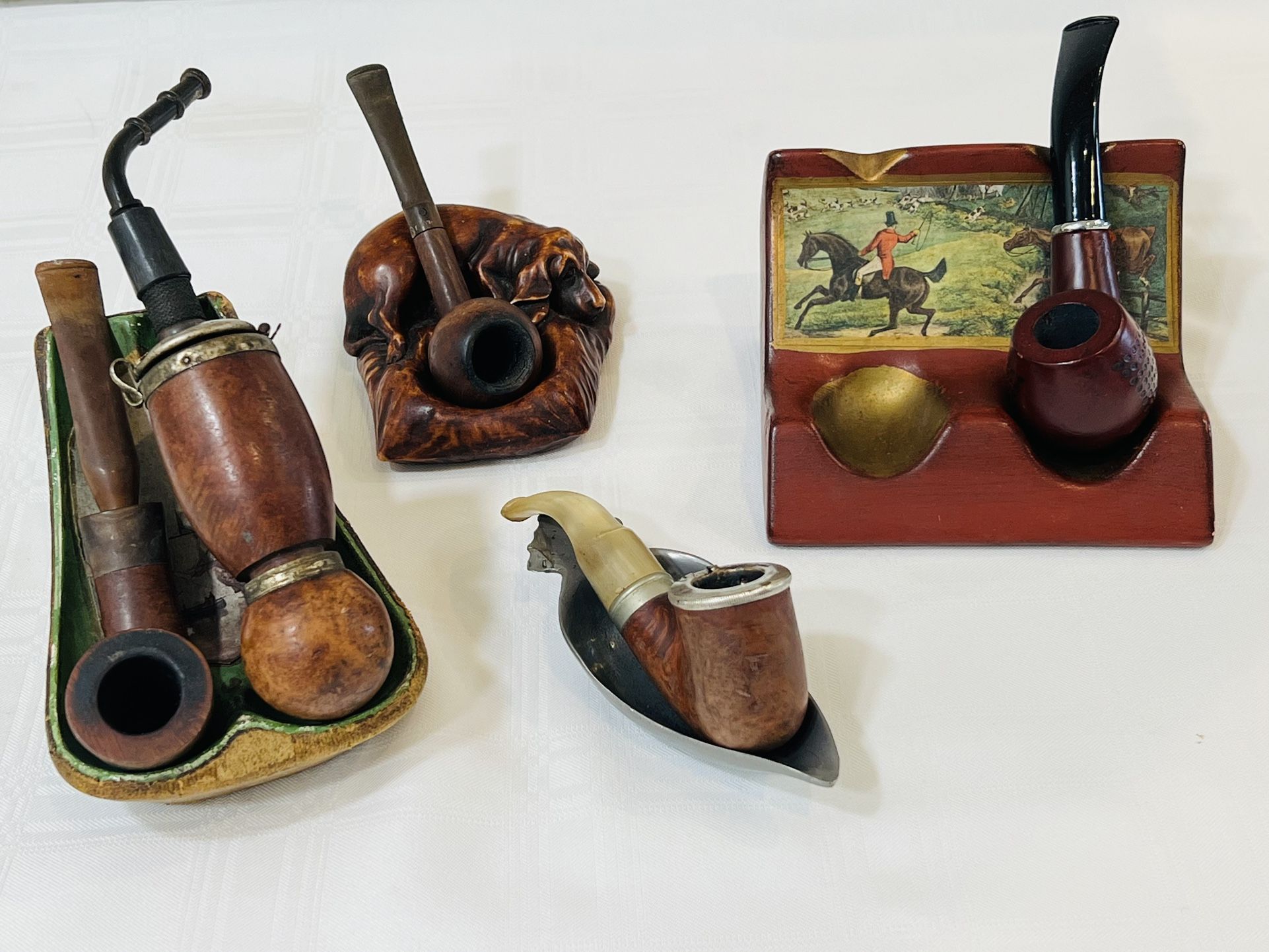 Vintage Pipe Rests | Pipe Holders | Pipe Stands | Rare & Unique | Pricing In Description