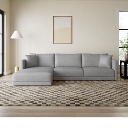 Joss & Main Gray Sectional Sofa – Modern & Comfortable (SOLD OUT Online!)