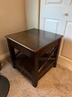 Brown Wood Table