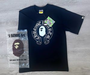 Chrome Hearts x Bape tee