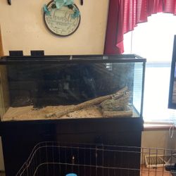 55 Gal Tank And Stand 