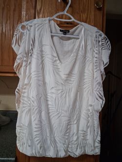Women's white blouse