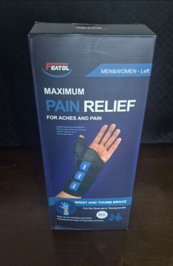 Featol - maximum pain relief - wrist & thumb brace - left - M/L