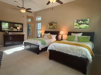 Complete 2 QUEEN Bedroom Set
