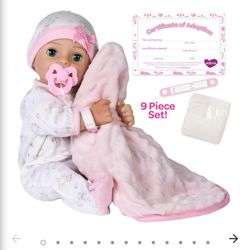 New Adora Adoption Baby Hope Doll Bundle