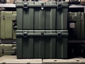 MILITARY PELICAN HARDIGG TL500I STORAGE CASE