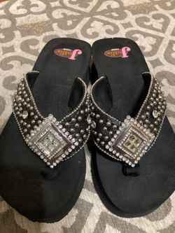 Justin flip flops