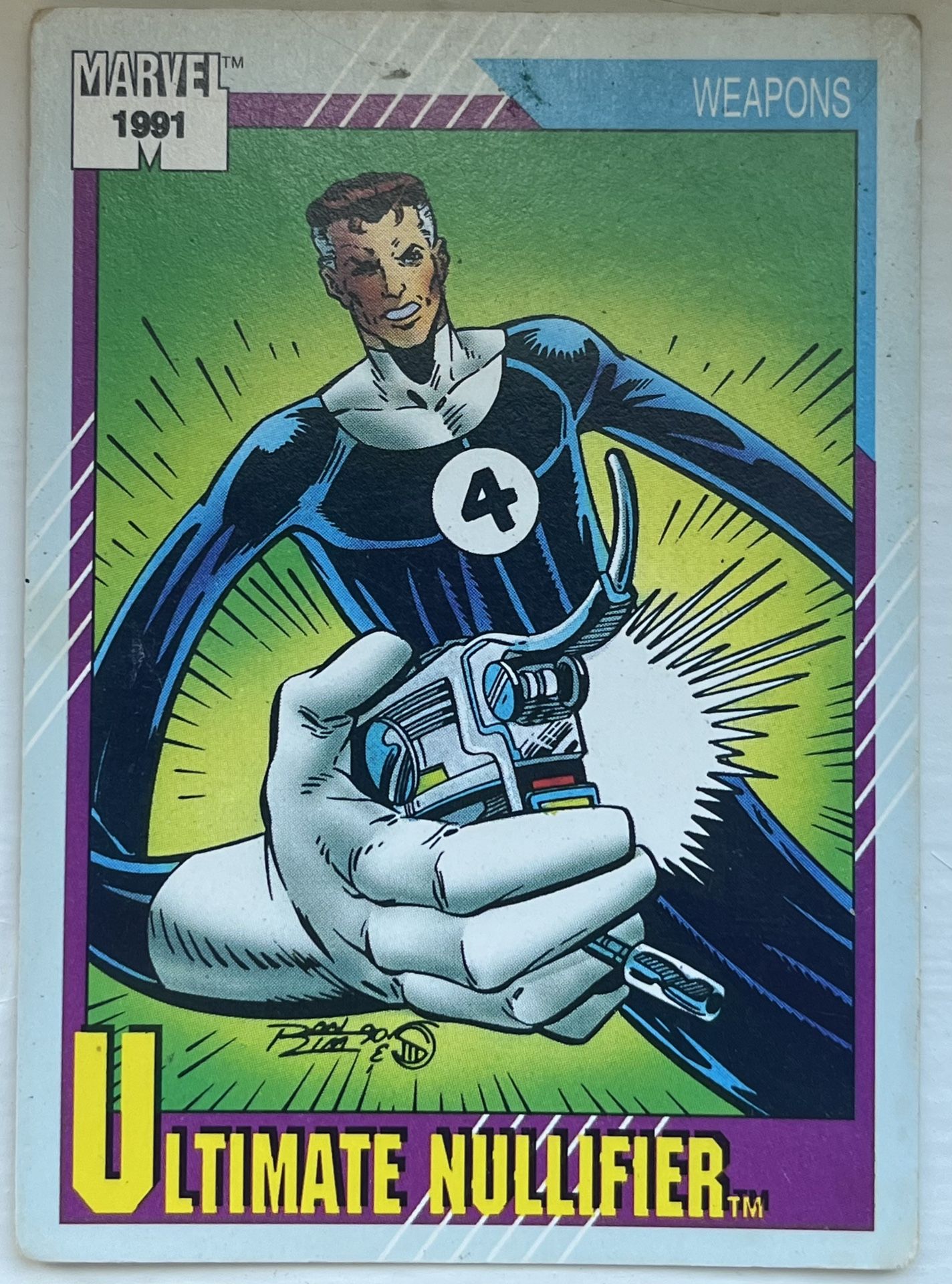Ultimate Nullfier Trading Card 1991