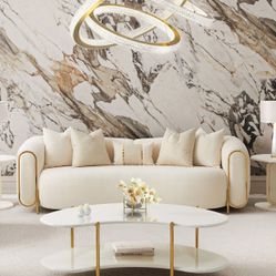 Sassani Gold/Crepe Sofa