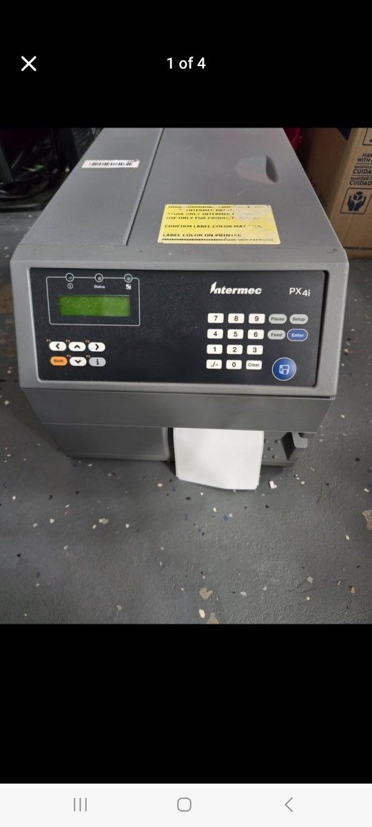 Intermec Px4i Barcode Printer