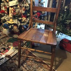Chair, Wooden.