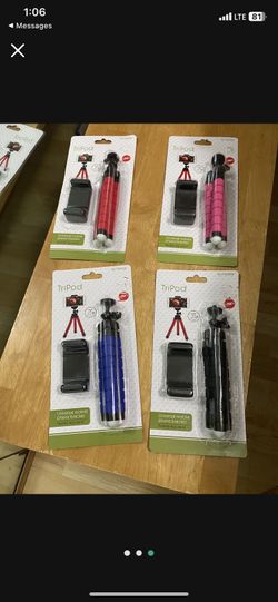 Cell Phone - iPhone Or Android Tripod Holder - universal 