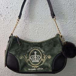 Juicy Couture Green purse shoulder bag