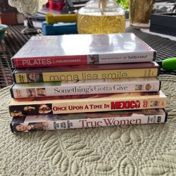 DVDs 5 For $20 New