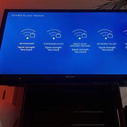 Sharp TV 40 inch With Amazon Fire Tv, Remote