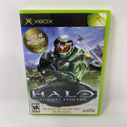 Halo 1 Combat Evolved Xbox Microsoft Original Xbox Game/Case