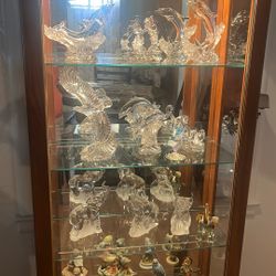Lennox Crystal & curio cabinet
