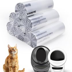 Brand new 150 Pack Heavy Duty Self-Cleaning Litter Box Liners, Compatible with Litter-Robot 3/4, Extra Thick Waste Drawer Liners, 9-11 Gallons of Capa