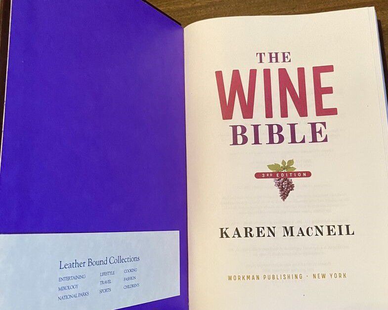 GREAT GIFT IDEA  - The Wine Bible 