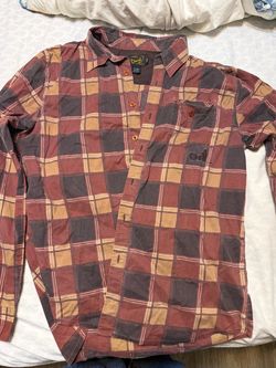 O'Neill Plaid Flannel Button-Up Shirt