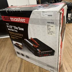 Drill Master Tile Saw 179501