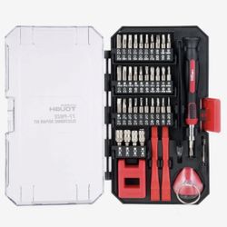Hyper Tough 77 Piece Precision Tool Kit with Magnetic Screwdriver