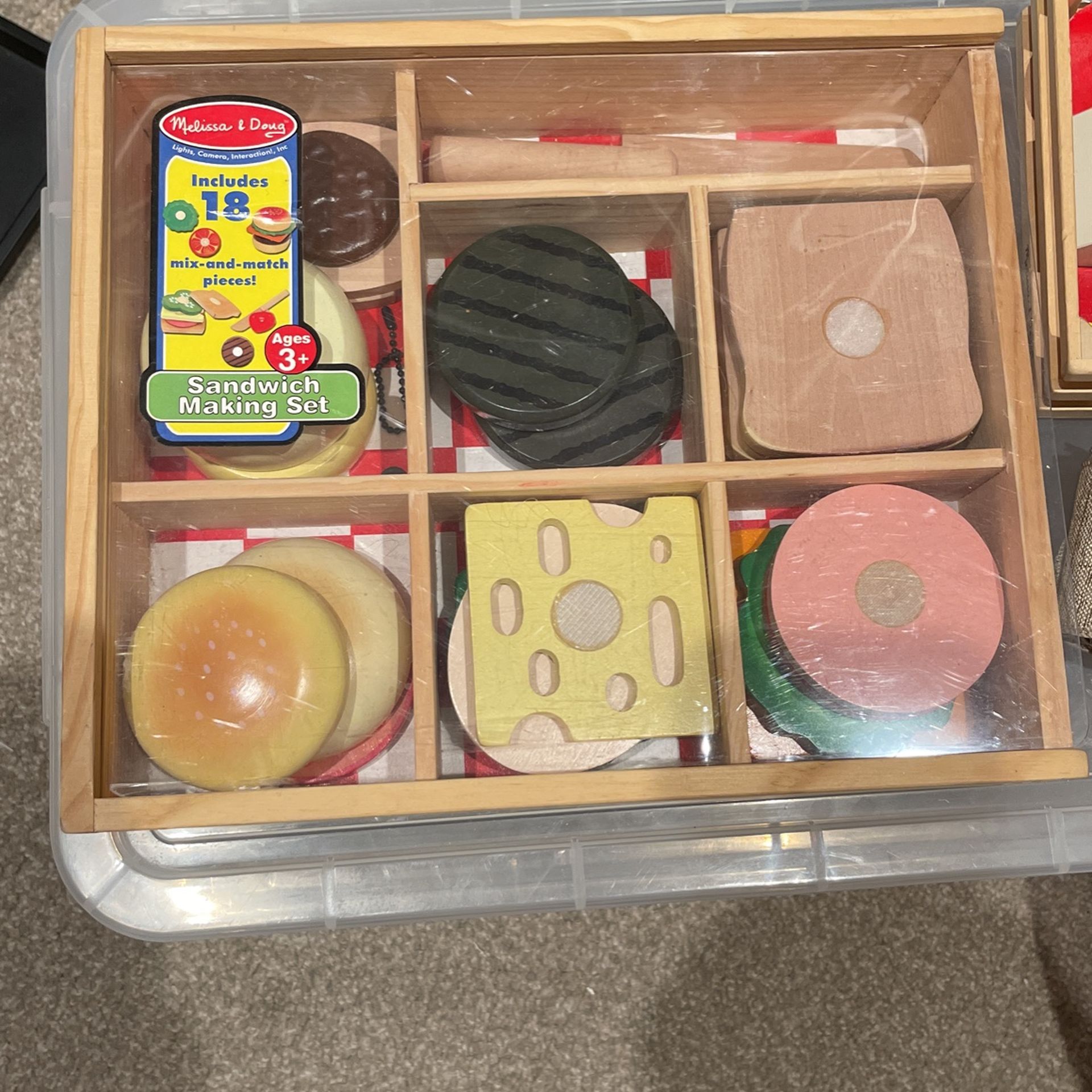 Melissa Doug Sandwich Making Set