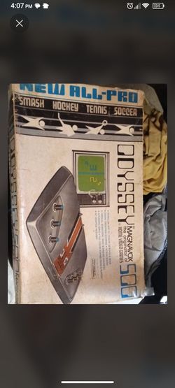 a vintage Magnavox Odyssey 500