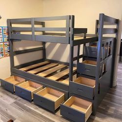 Bunk bed set same day delivery no money down no credit need