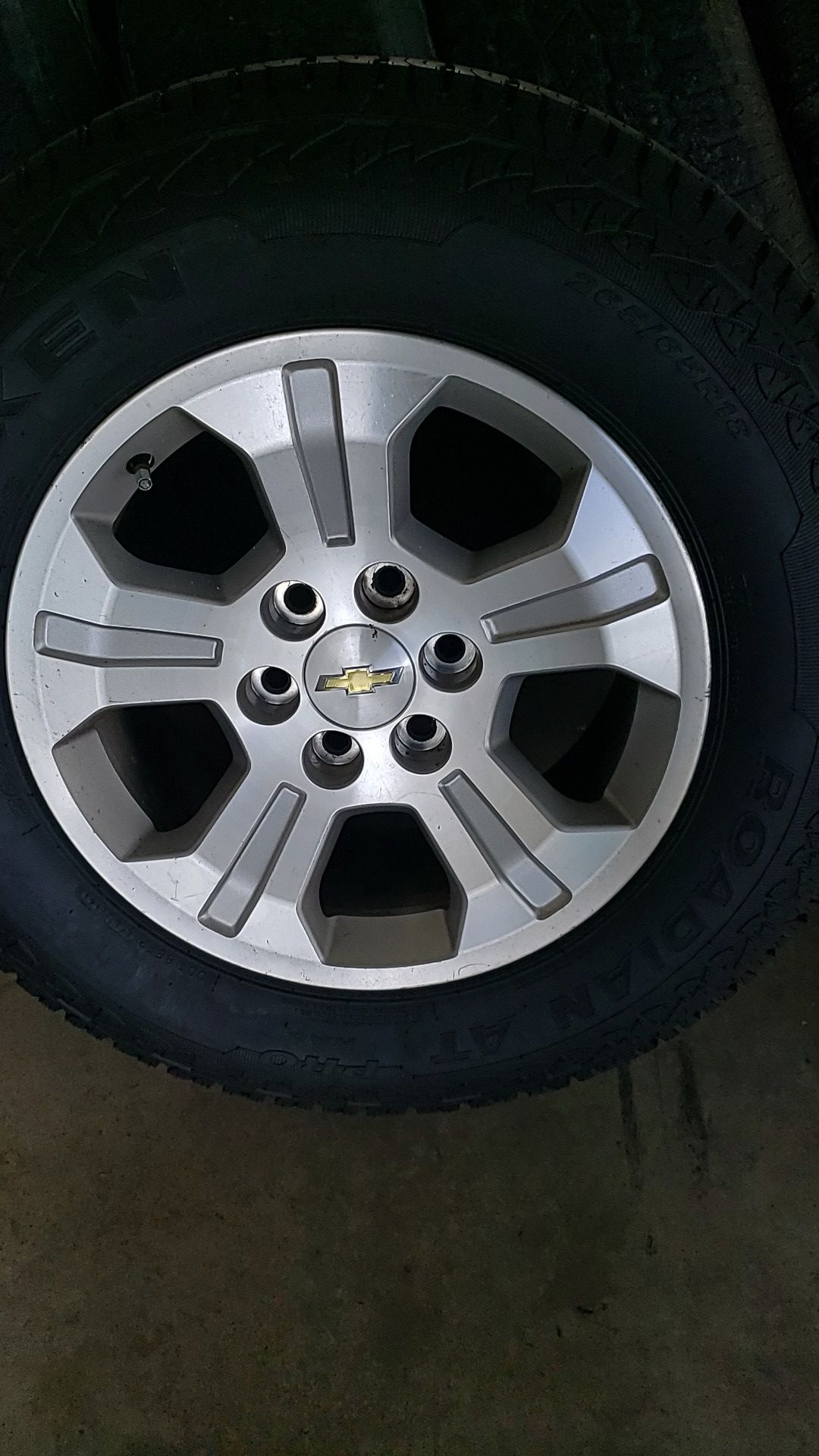 Chevy truck wheels and tires