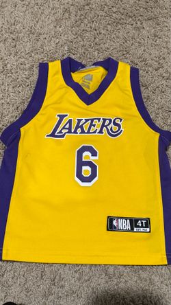Lakers Jersey LeBron James #6 Kids (4T)