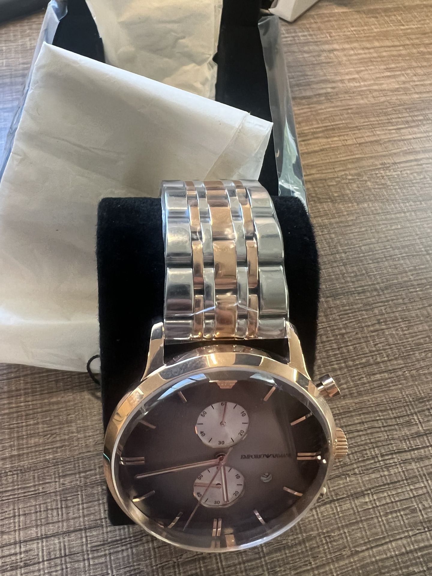 Rose Gold Emporio Armani Watch Ar1721 Emporio Armani (AR1721) (2