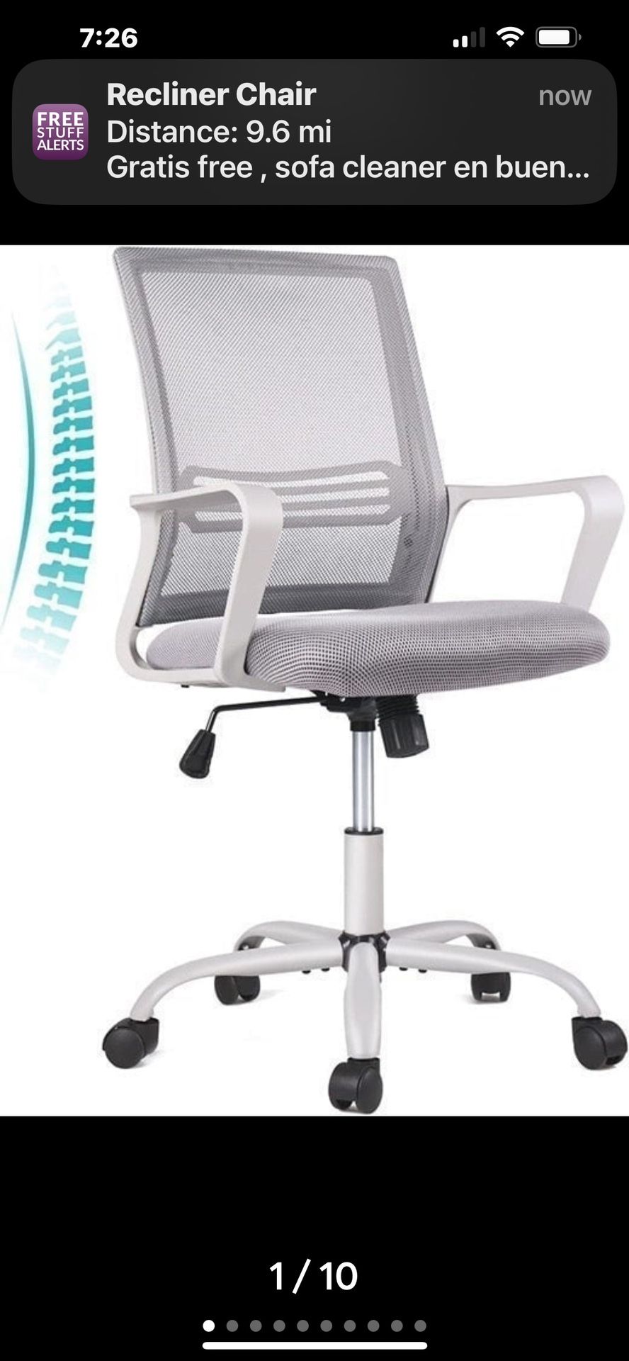 Office Chair Gray