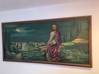 Oil Painting: Original Work Of Art Signed By Yacoub In 1973