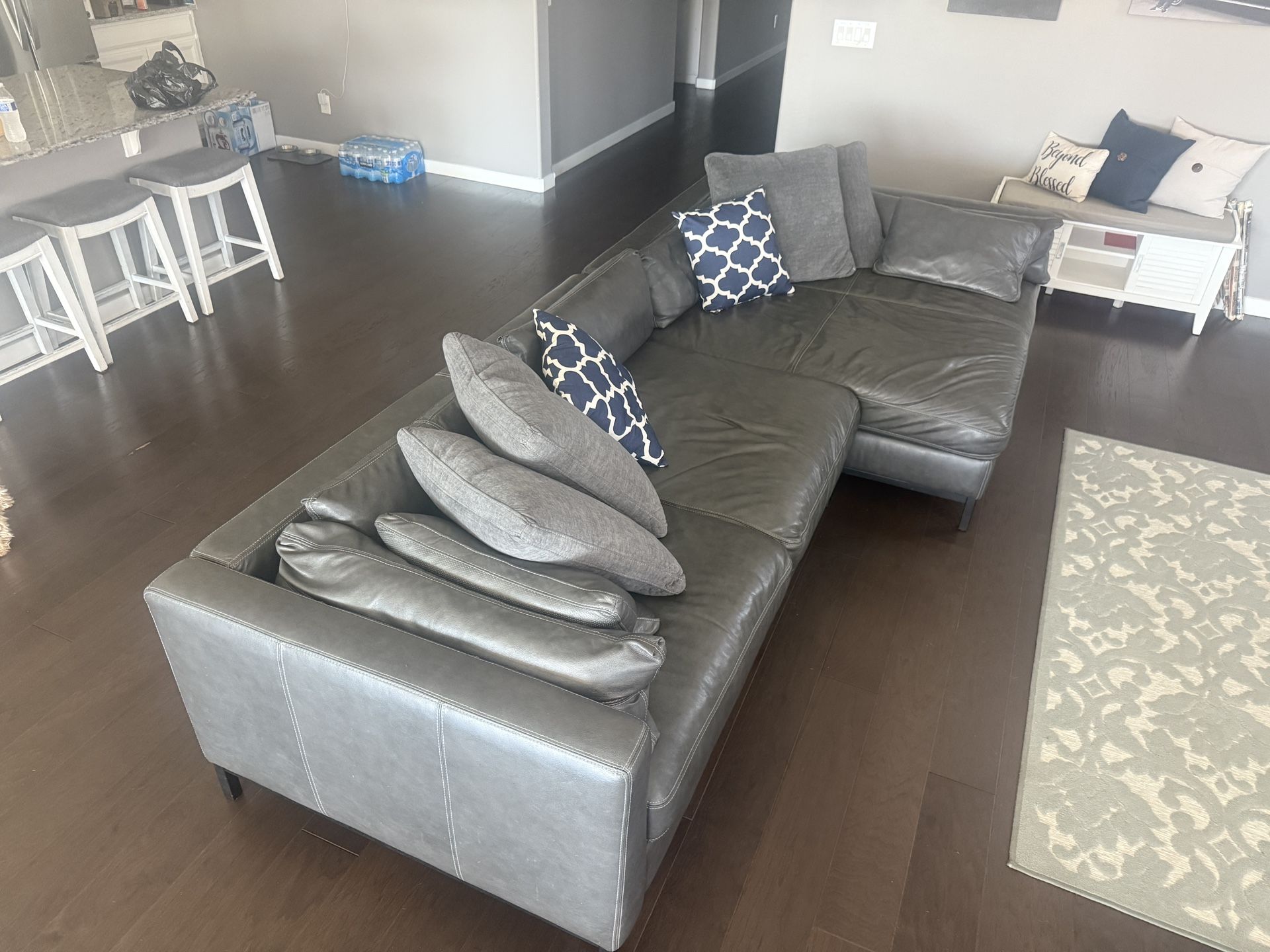 Leather Sectional - Great Condition!
