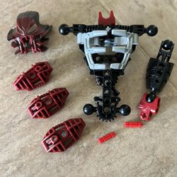 Replacement Parts for Lego Bionicle set 8691 Makuta Antroz Including Mask/Torso