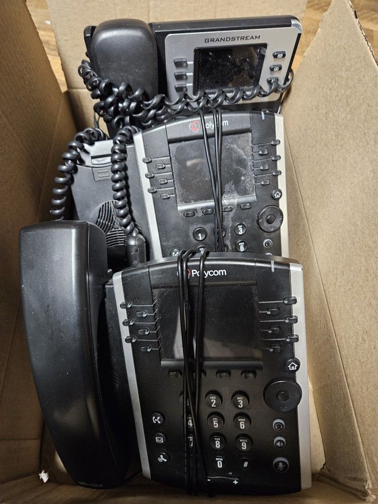3 VOIP Phones