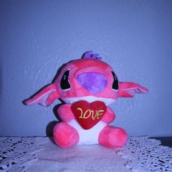 Pink Stitch Plushie 6 Inch Tall 
